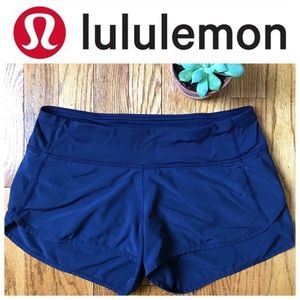 NWOT Lululemon Speed Shorts